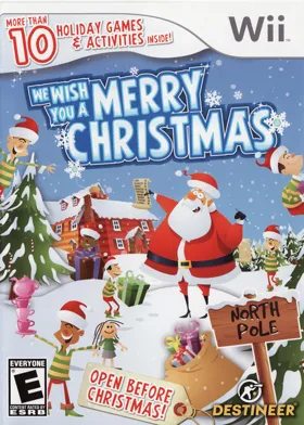 We Wish You A Merry Christmas box cover front